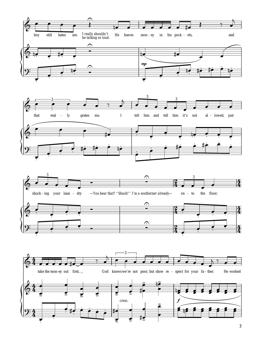 Long Distance Long Distance Piano, Vocal, Guitar scores gallery preview page 3