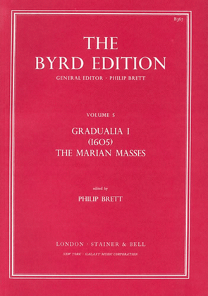 Book cover for Gradualia I (1605) - The Marian Masses