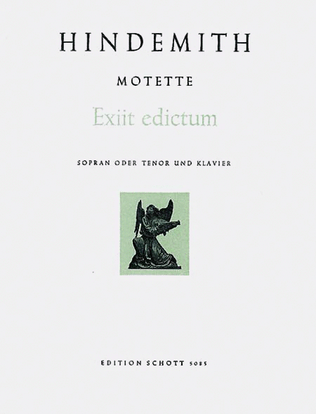 Book cover for Exit edictum - Motet 1