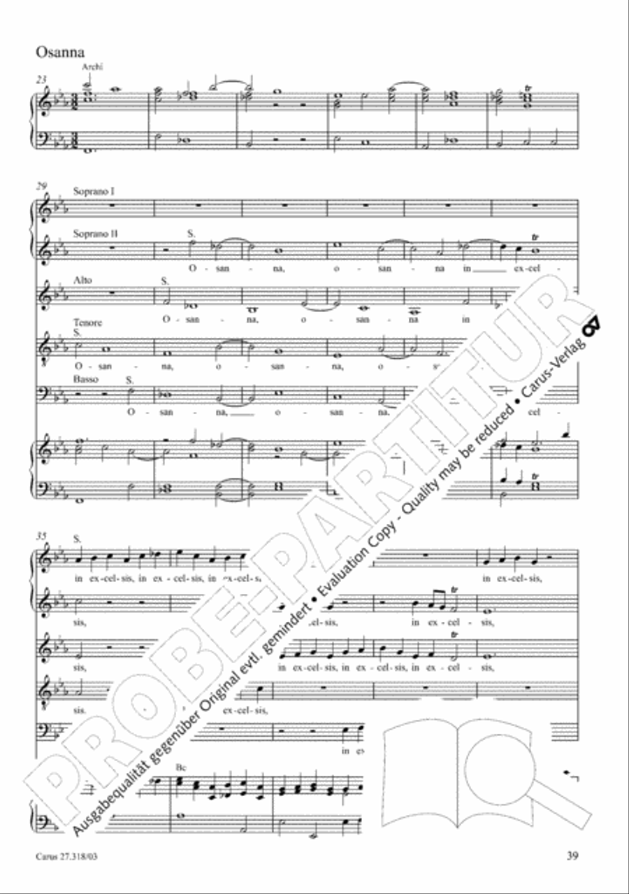 Requiem in F minor SSATB scores gallery preview page 40