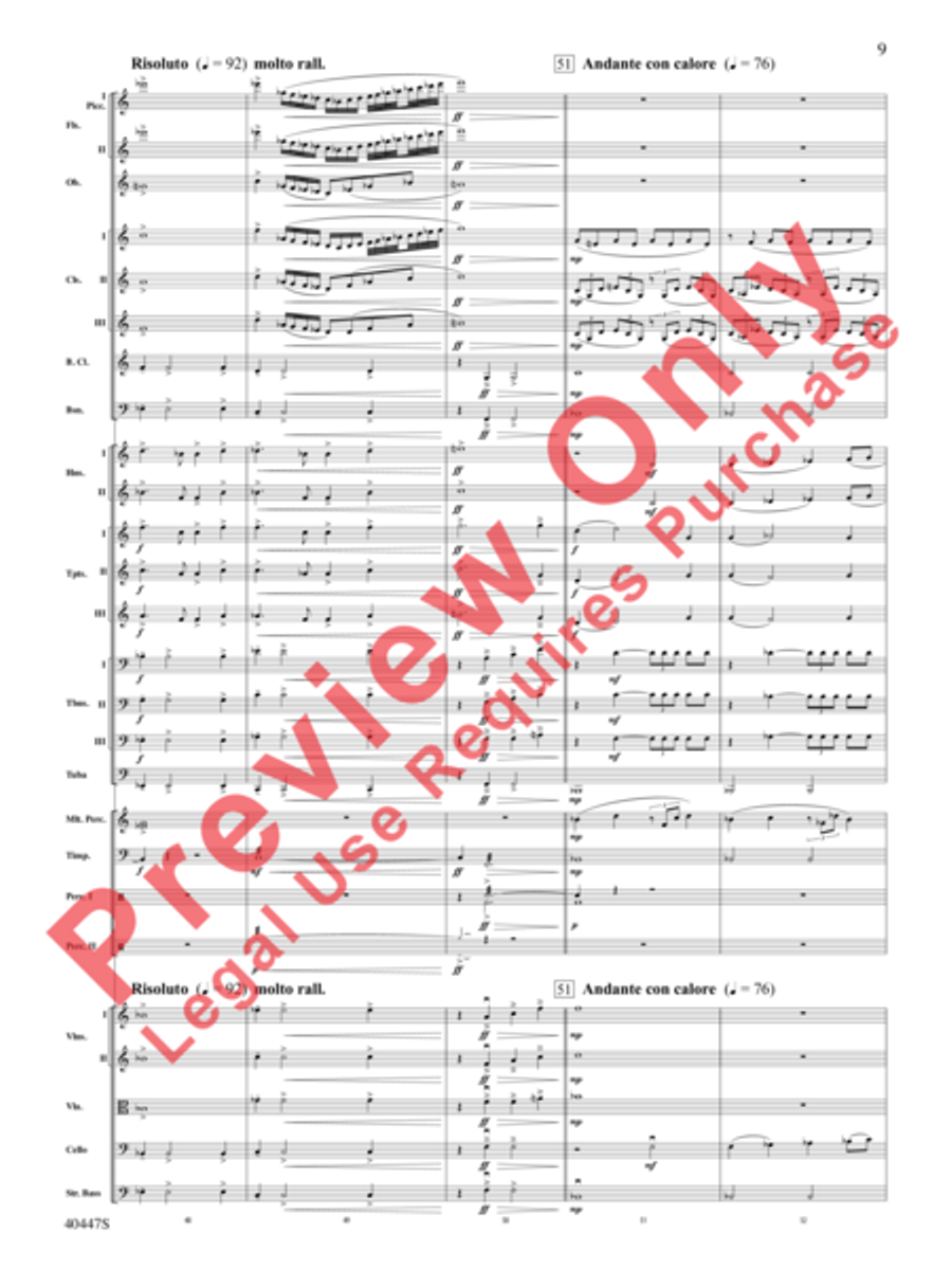 Triumph of the Argonauts Triumph of the Argonauts Full Orchestra scores gallery preview page 10