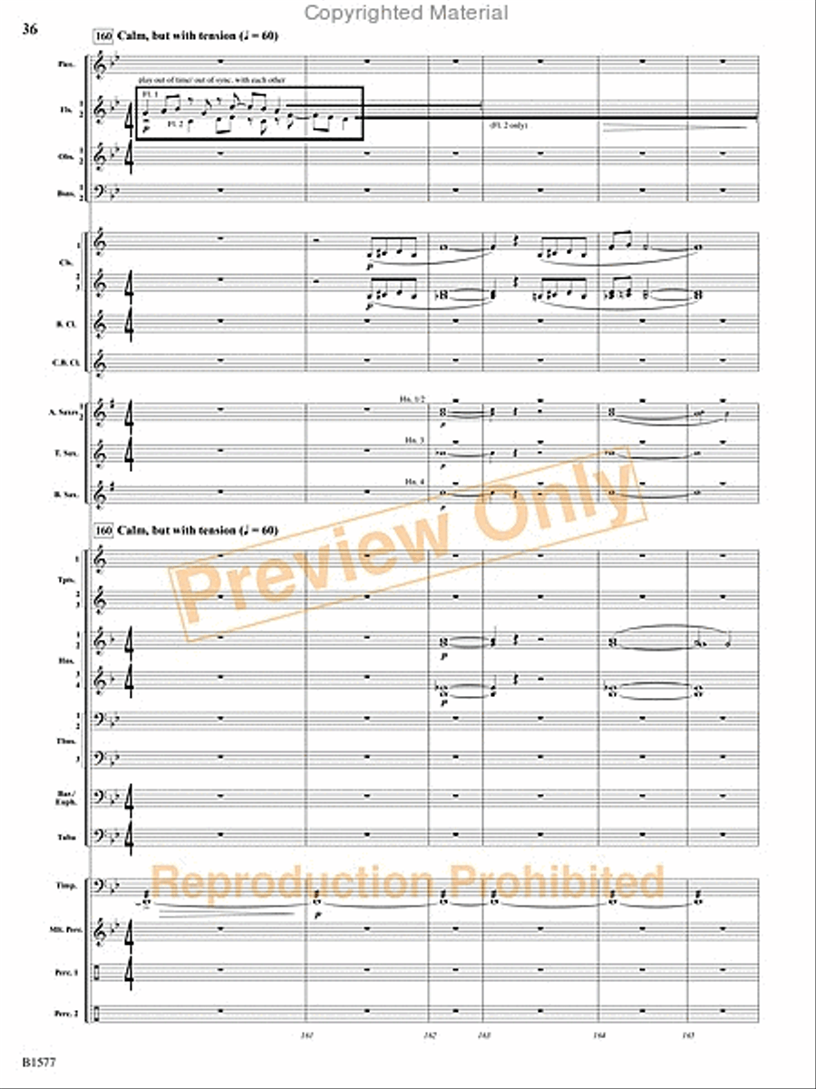 Evocatio Evocatio Concert Band scores gallery preview page 85
