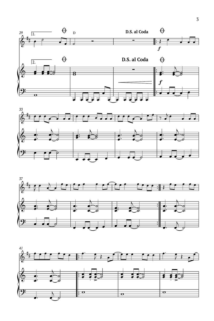 Cruel Summer B-Flat Clarinet scores gallery preview page 3