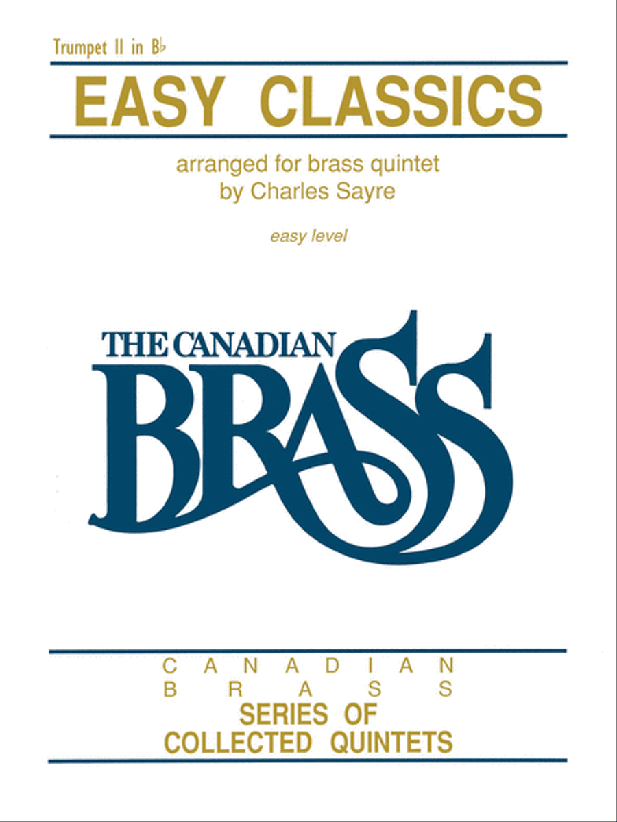 Easy Classics Brass Quintet scores gallery preview page 1