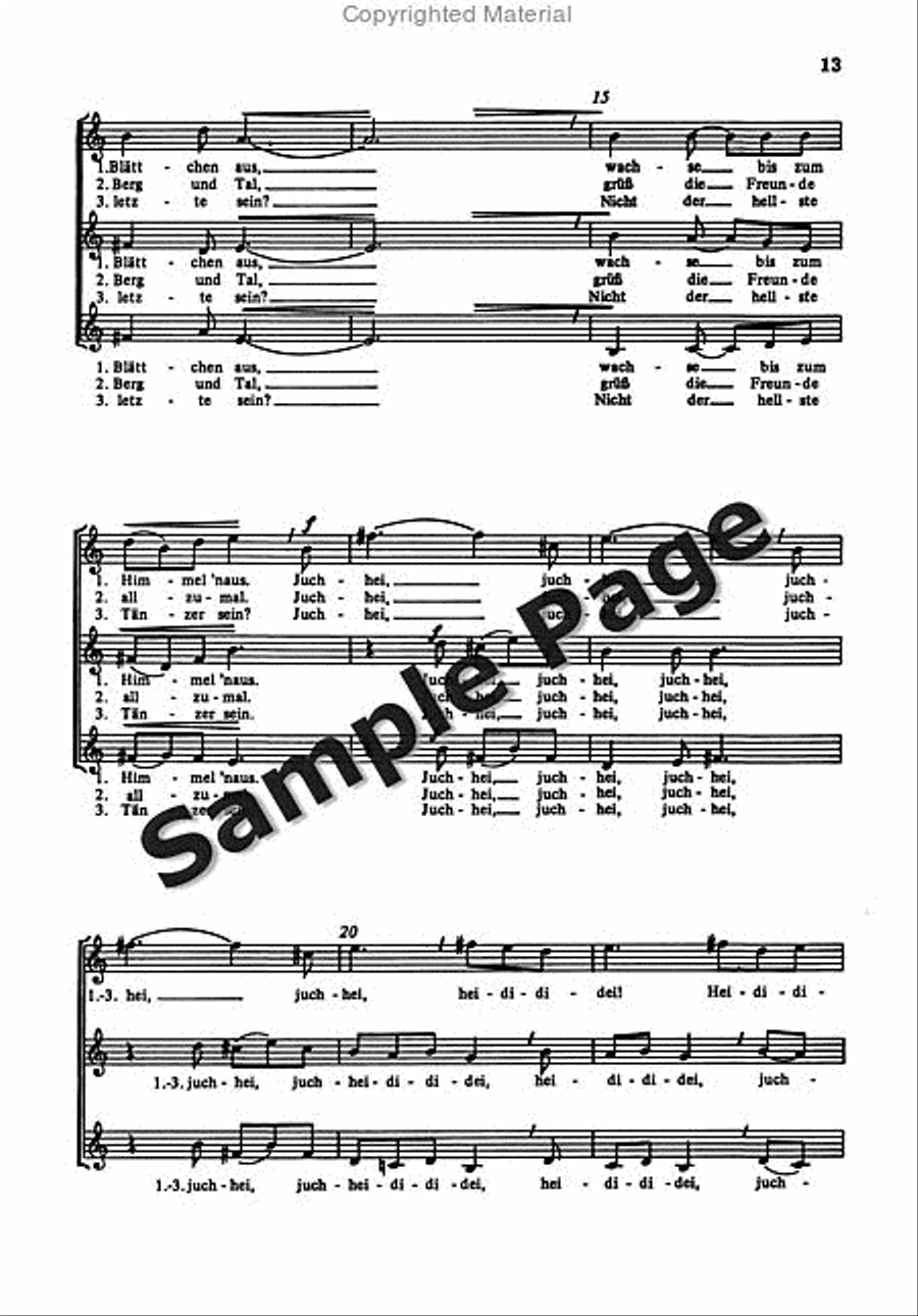 Kleinen Jahreszeiten Ch Score