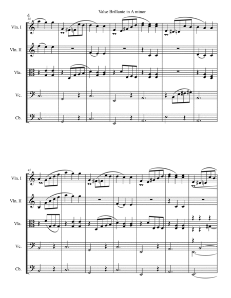 Valse Brillante in a minor, Op. 34/2