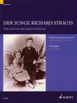 Book cover for The Young Richard Strauss Volume 2