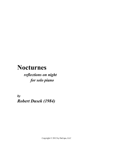 Nocturnes image number null