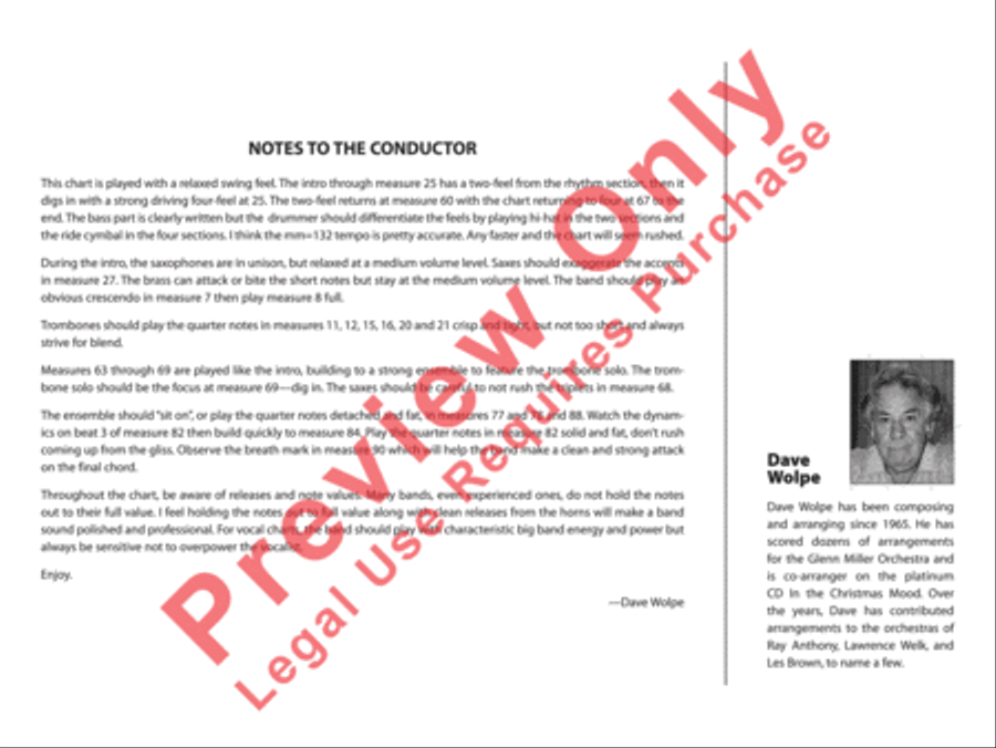 I've Got You Under My Skin Jazz Ensemble scores gallery preview page 3