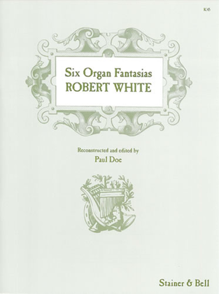 Book cover for Six Organ Fantasias. Early Keyboard