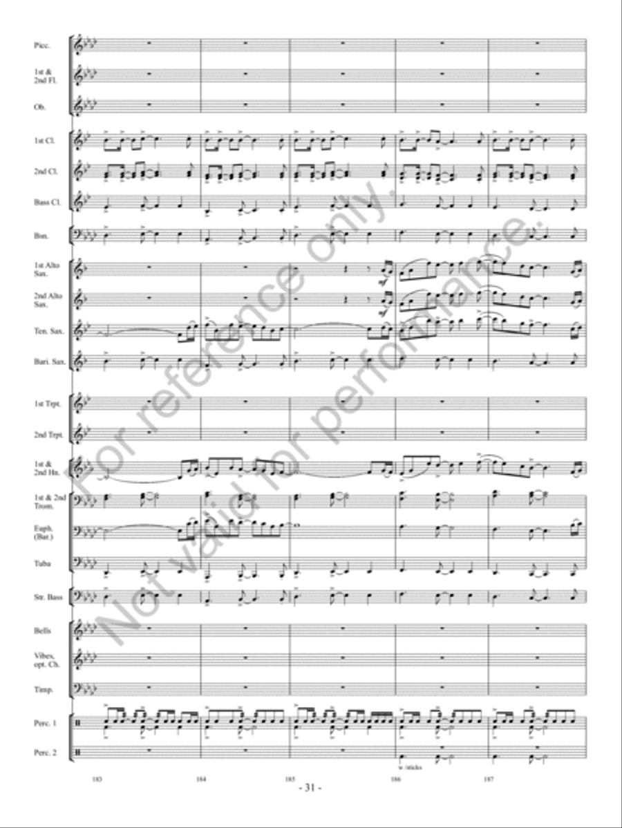 As Spring Arrives As Spring Arrives Concert Band scores gallery preview page 30