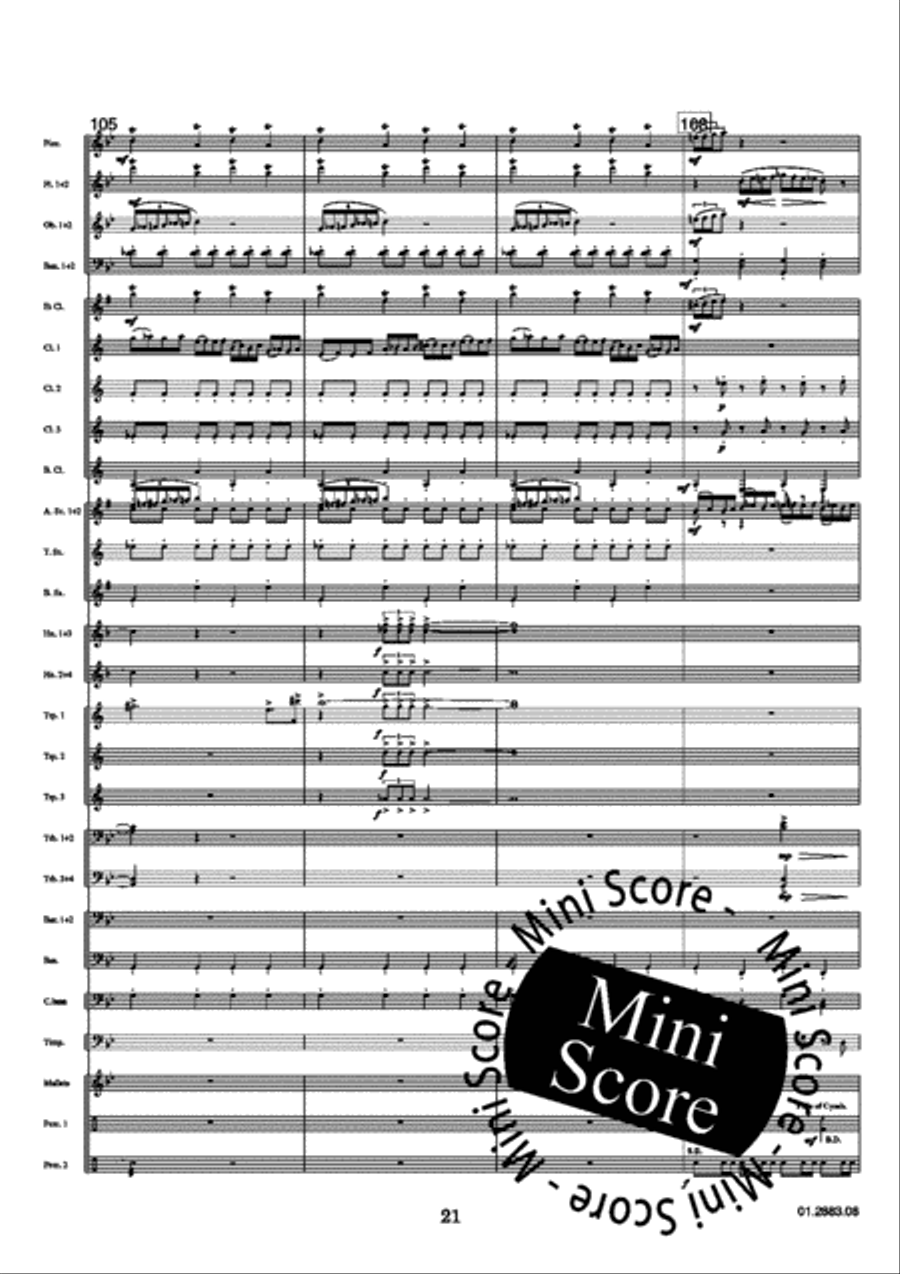 Floris Concert Band scores gallery preview page 25