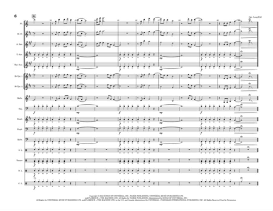 Florida!!! Marching Band scores gallery preview page 6