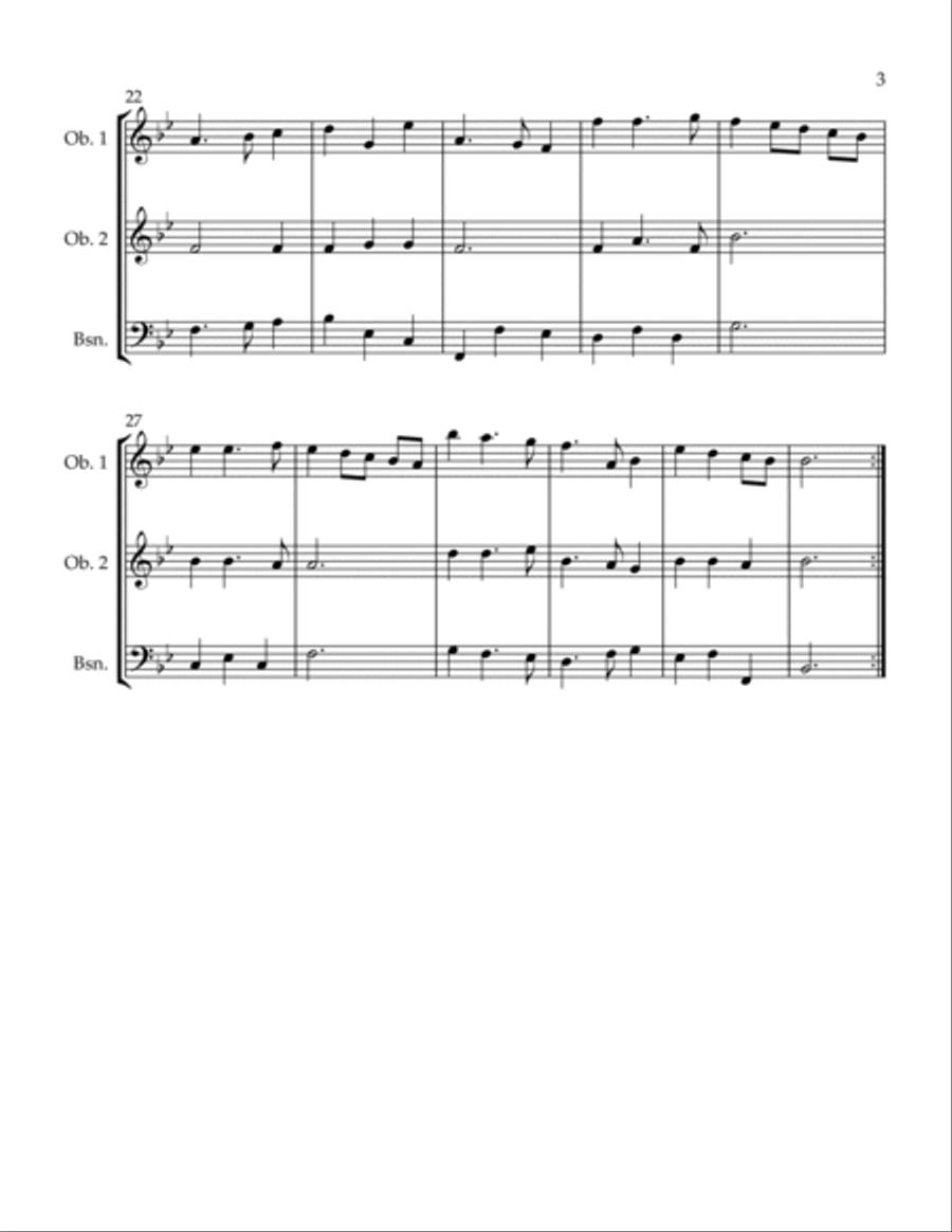 Alchemist Saraband Alchemist Saraband Woodwind Trio scores gallery preview page 3
