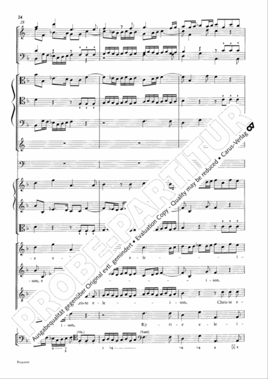 Requiem Requiem 4-Part scores gallery preview page 33