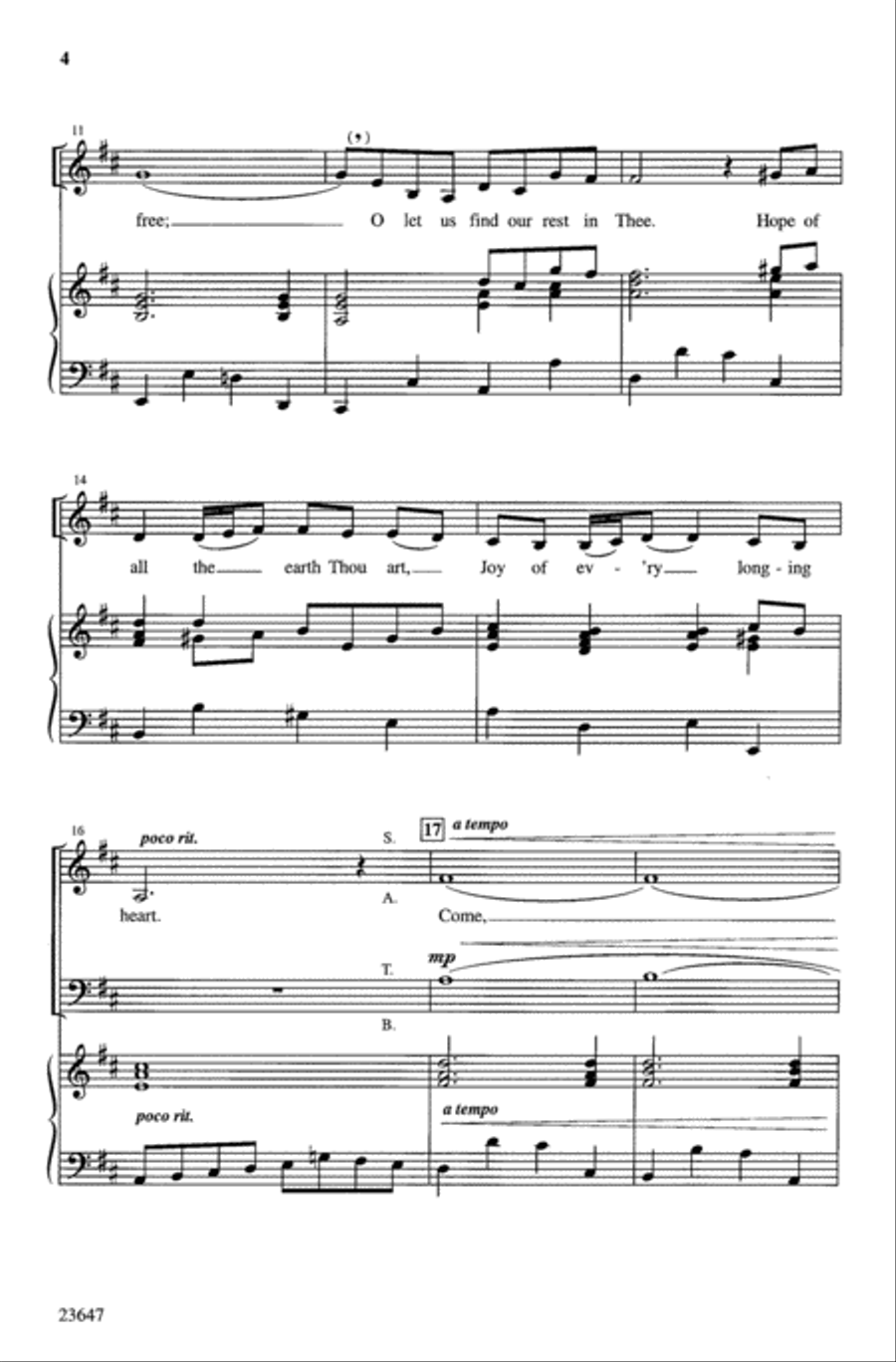 Air for Advent 4-Part scores gallery preview page 3
