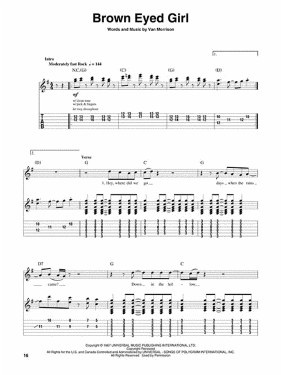 Rock Guitar Songs Rock Guitar Songs Electric Guitar scores gallery preview page 5