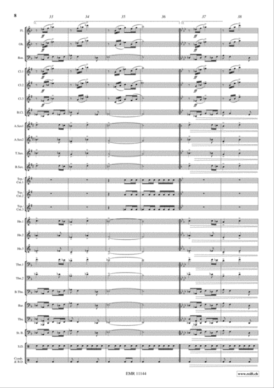 Walking With God Concert Band scores gallery preview page 9