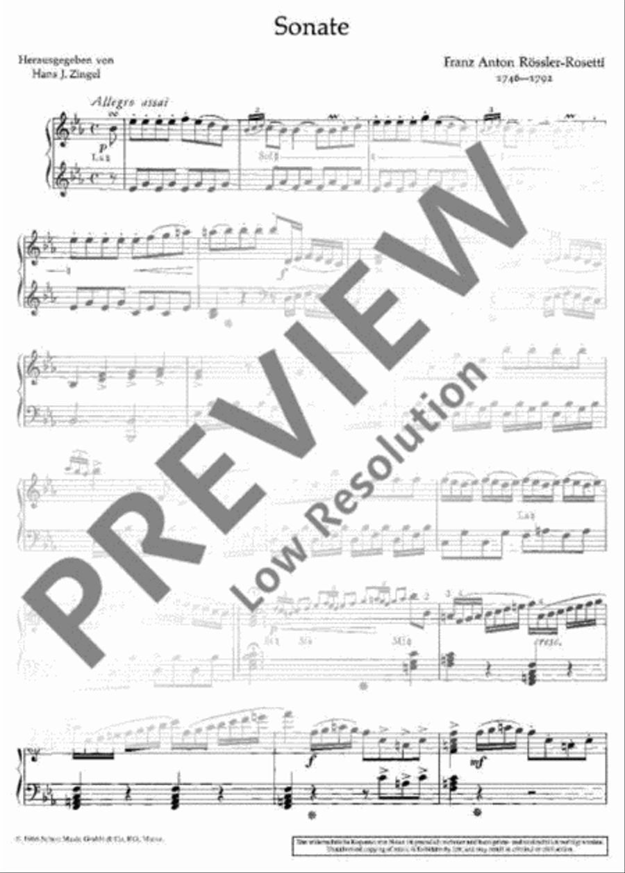 Sonata Harp scores gallery preview page 6