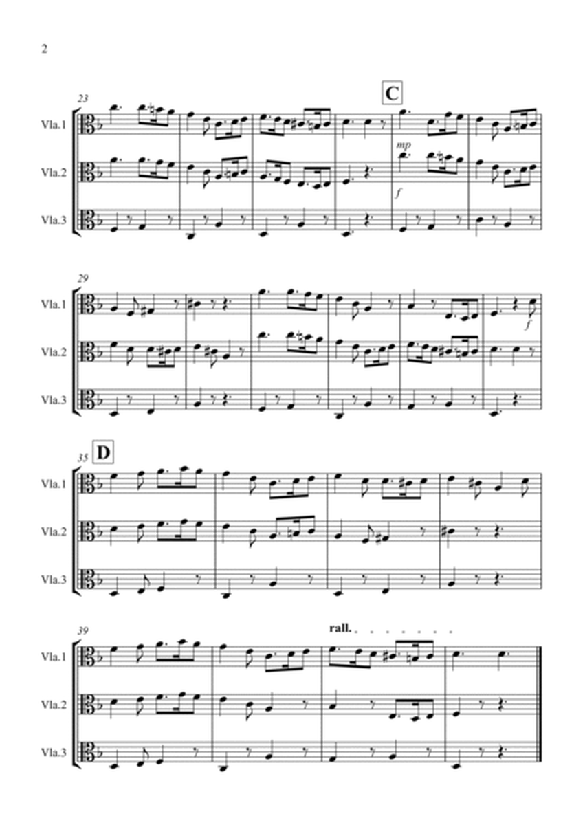 Greensleeves for Viola Trio image number null