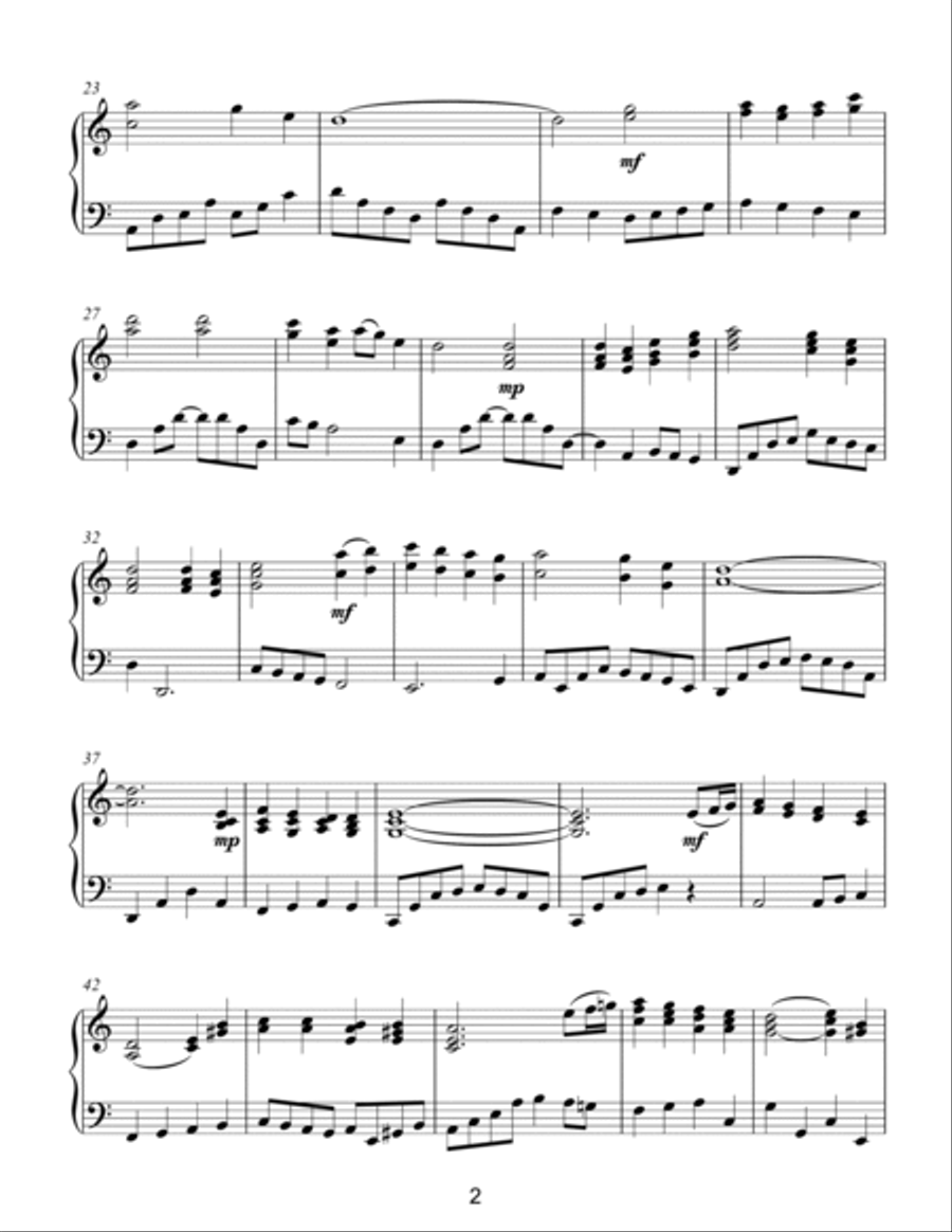 Sounds Of Worship (intermediate piano solos) Piano Solo scores gallery preview page 4