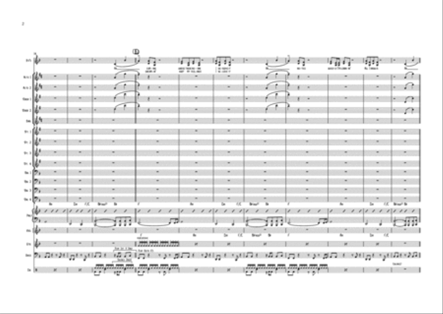 Better In Time Saxophone scores gallery preview page 2