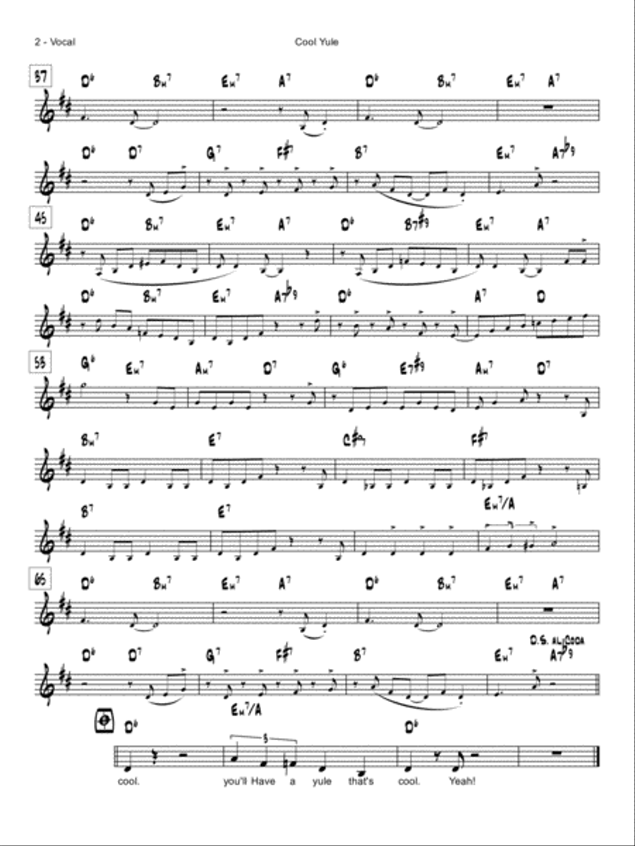 Cool Yule Small Ensemble scores gallery preview page 6