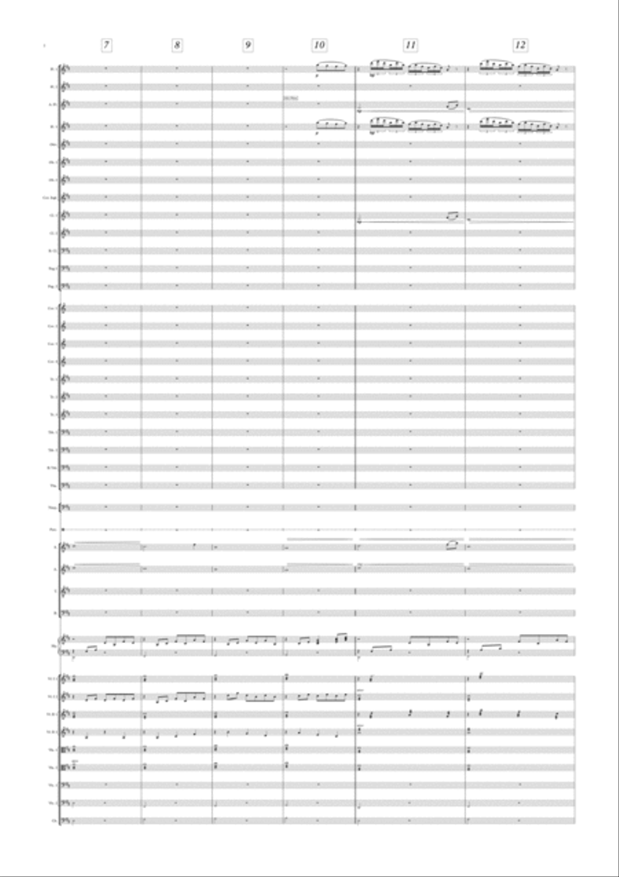 The Lights of Christmas Full Orchestra scores gallery preview page 3