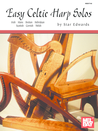 Book cover for Easy Celtic Harp Solos