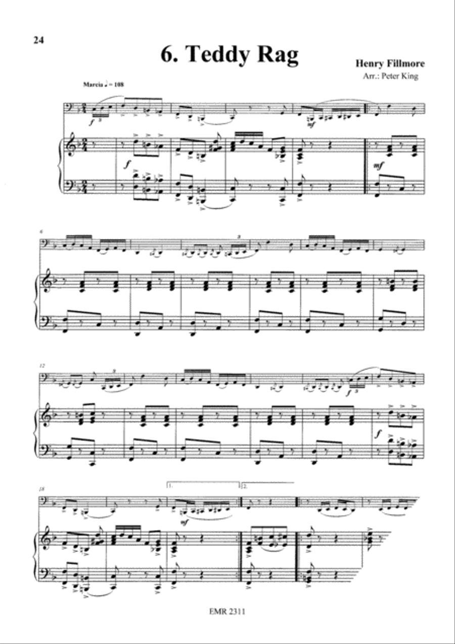 15 Rags Tuba scores gallery preview page 8