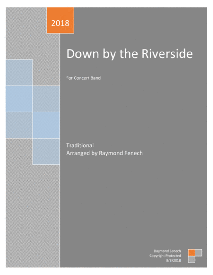 Book cover for Down by the Riverside - For Pep Band; Concert Band; Basketball Band; Jazz Combo;