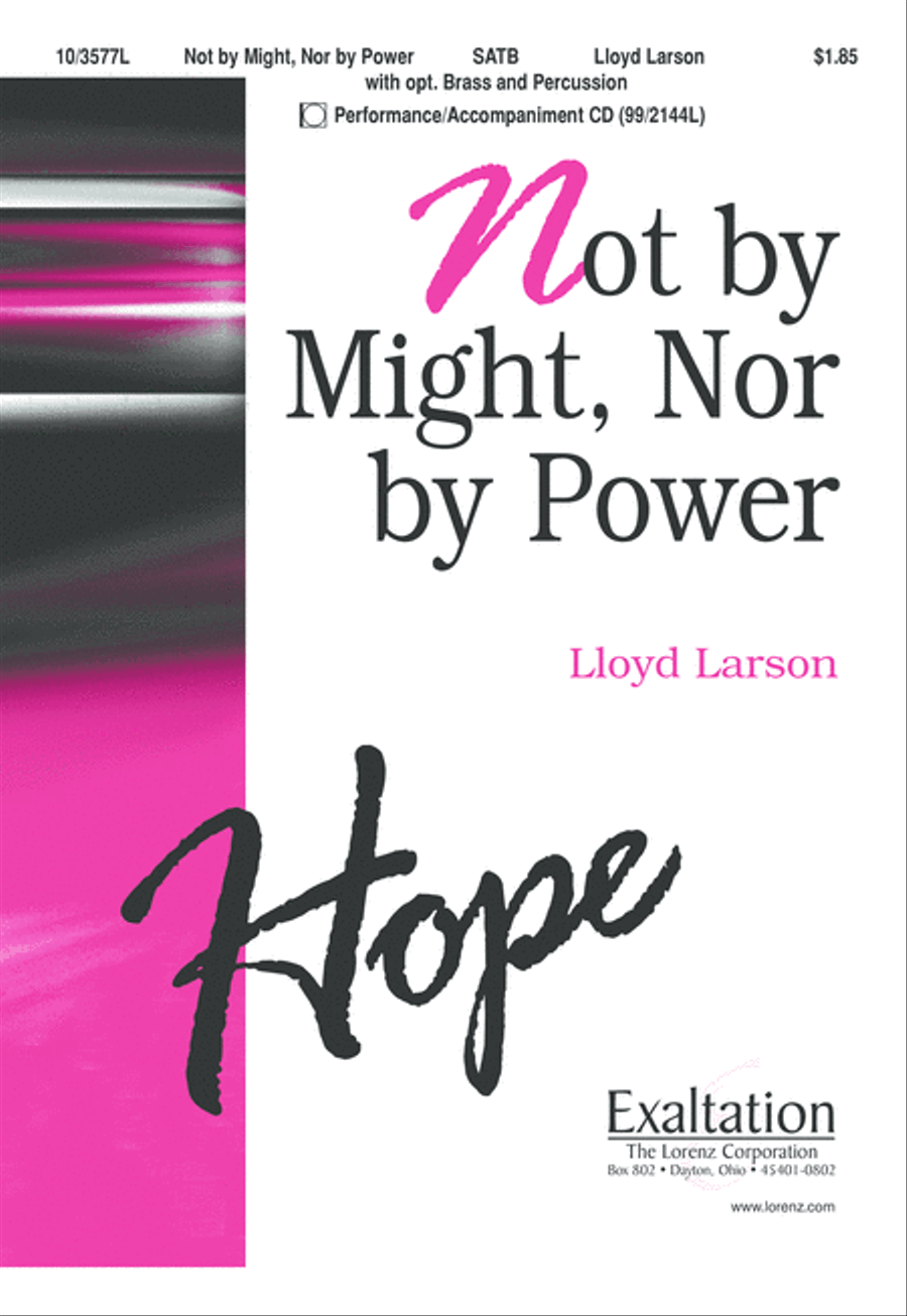 Not by Might, Nor by Power 4-Part scores gallery preview page 1