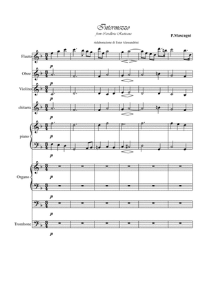 Intermezzo from Cavalleria rusticana for school orchestra