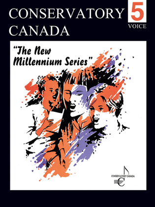 Book cover for New Millennium Voice Grade 5 Conservatory Canada
