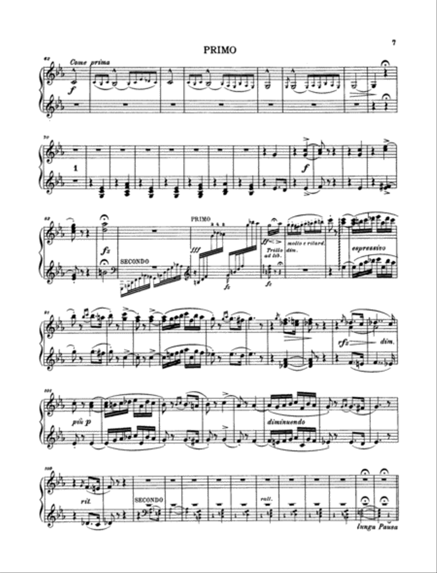 Hungarian Rhapsody No. 2 Hungarian Rhapsody No. 2 Piano Duet scores gallery preview page 6