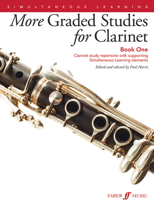 Book cover for More Graded Studies for Clarinet, Book 1