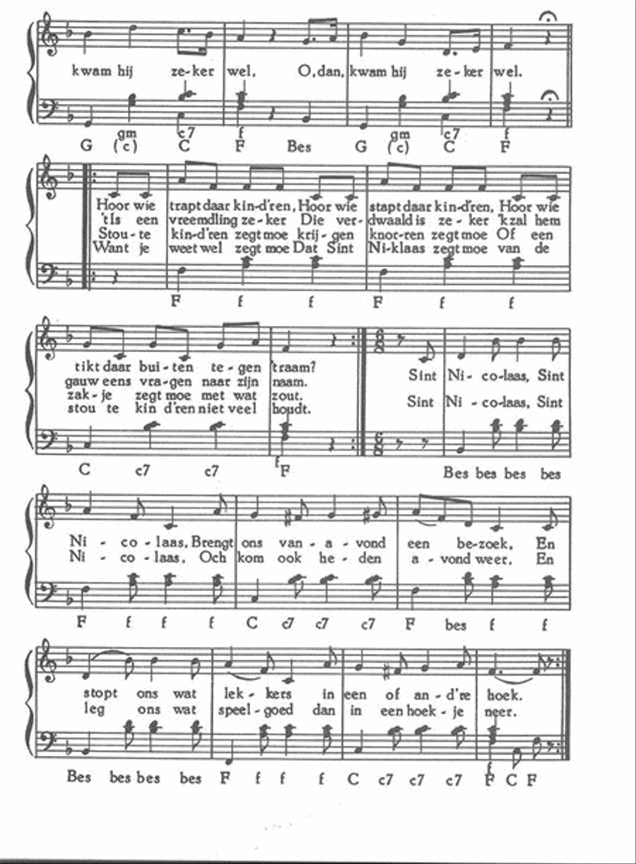 Accordionette 5 Sint Nicolaas & Kerstliederen Accordion scores gallery preview page 2