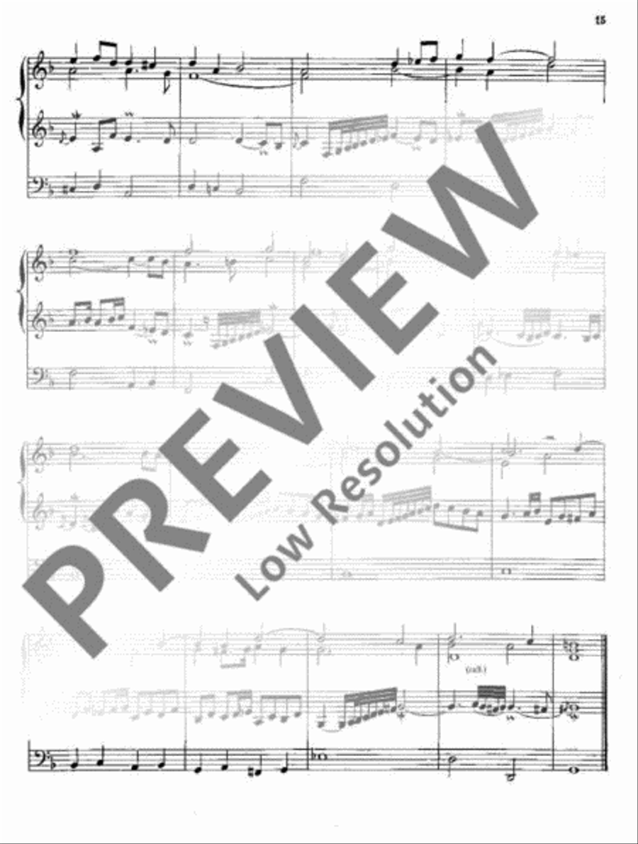 Organ Pieces Organ scores gallery preview page 16