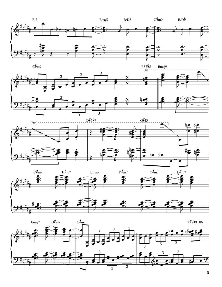 On A Clear Day (You Can See Forever) Piano scores gallery preview page 3
