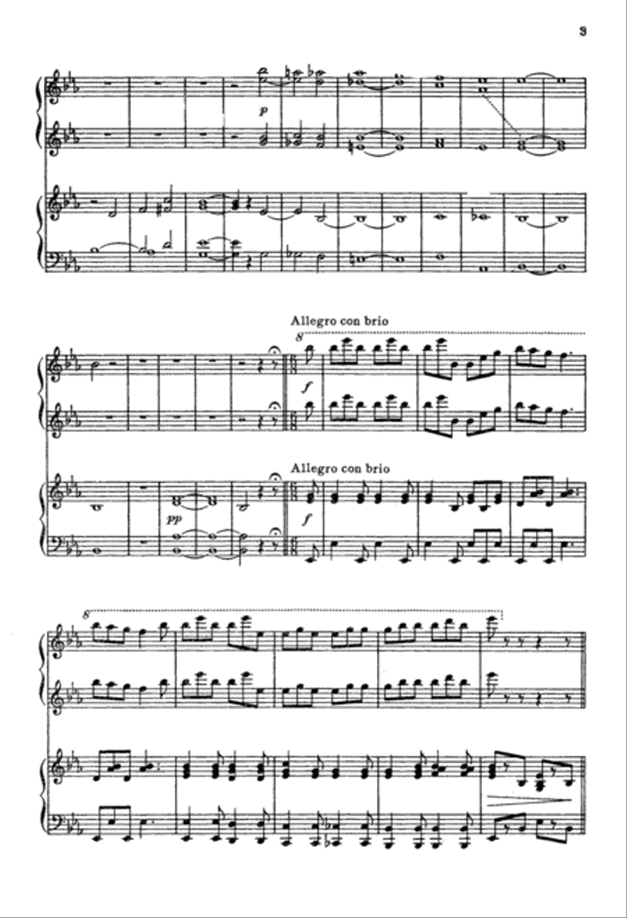 Princess Ida: Choruses, Part I TTBB scores gallery preview page 3