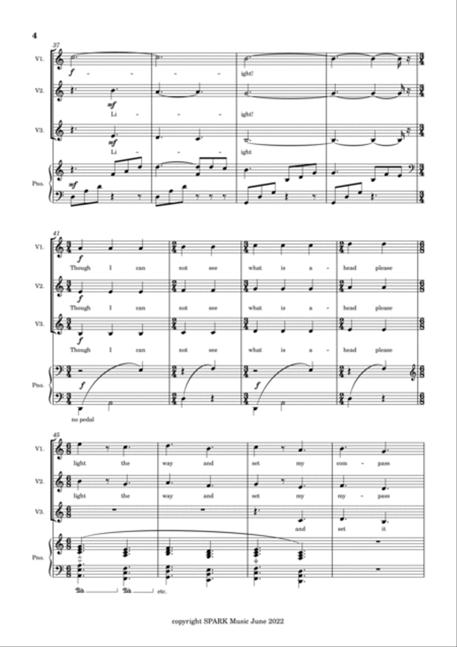 evening star (extended) evening star (extended) 3-Part scores gallery preview page 4