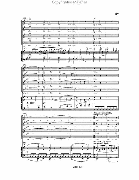 Mass in C major, Op.86