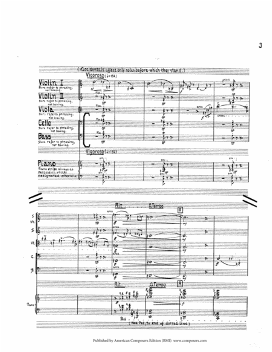 [Becker] Soundpiece No. 1B Chamber Orchestra scores gallery preview page 5