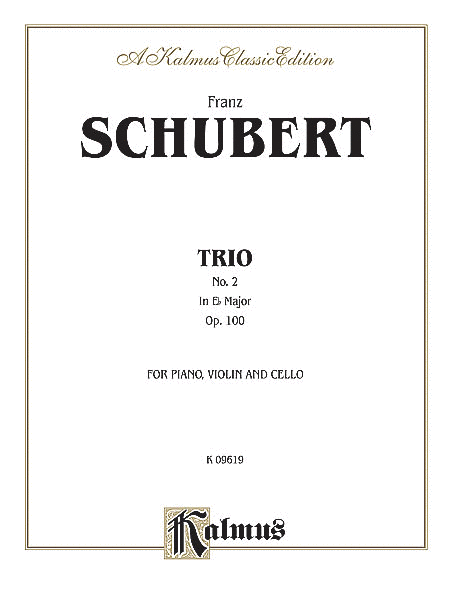 Trio No. 2 in E-Flat Major, Op. 100