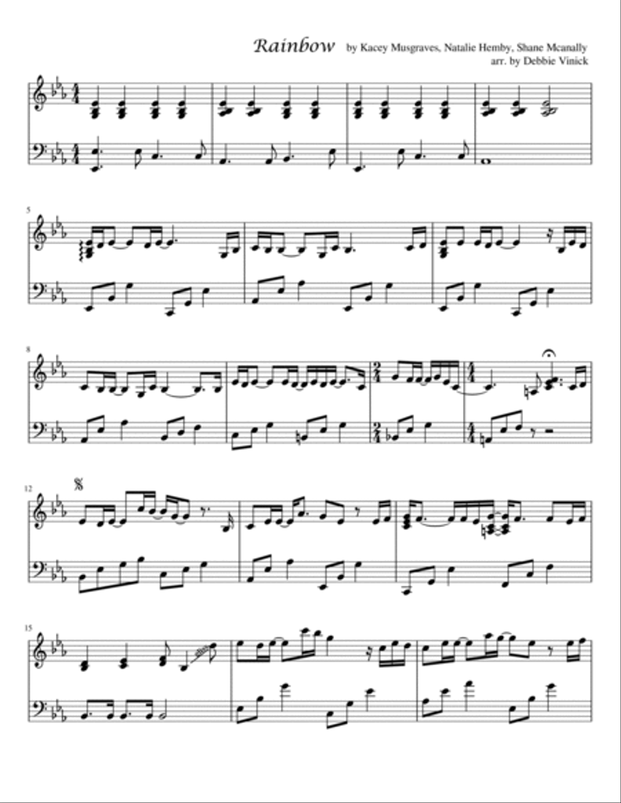 Rainbow Harp scores gallery preview page 2