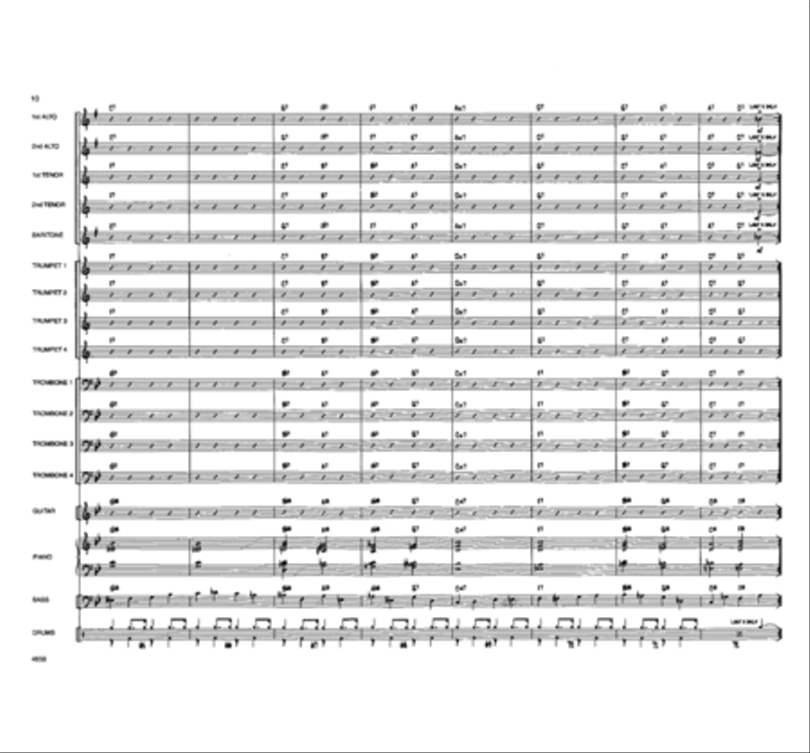 It's About Time Jazz Ensemble scores gallery preview page 10