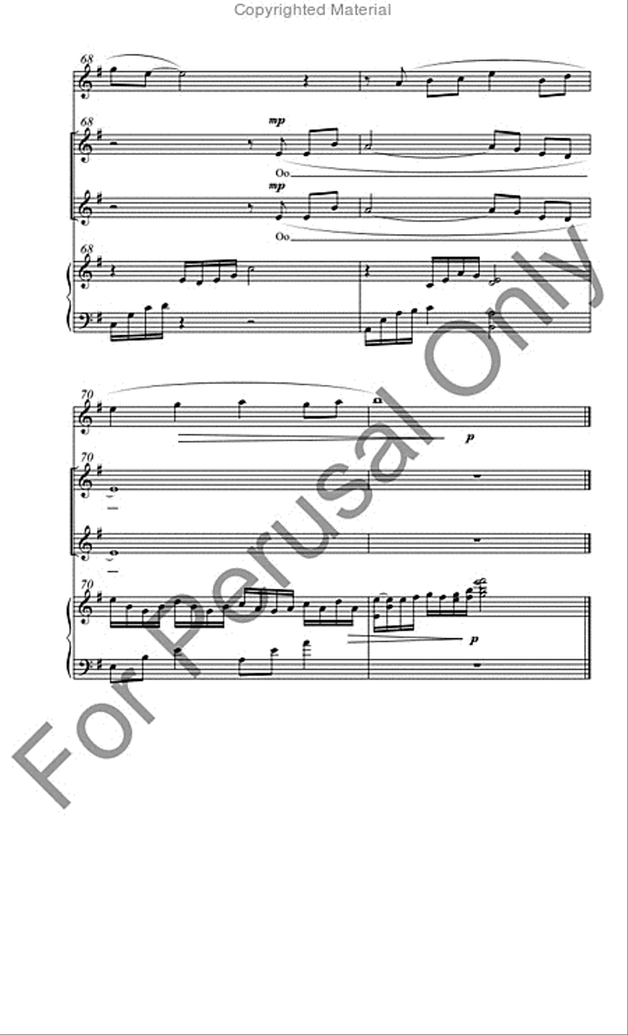 Poor Wayfaring Stranger SSA scores gallery preview page 13