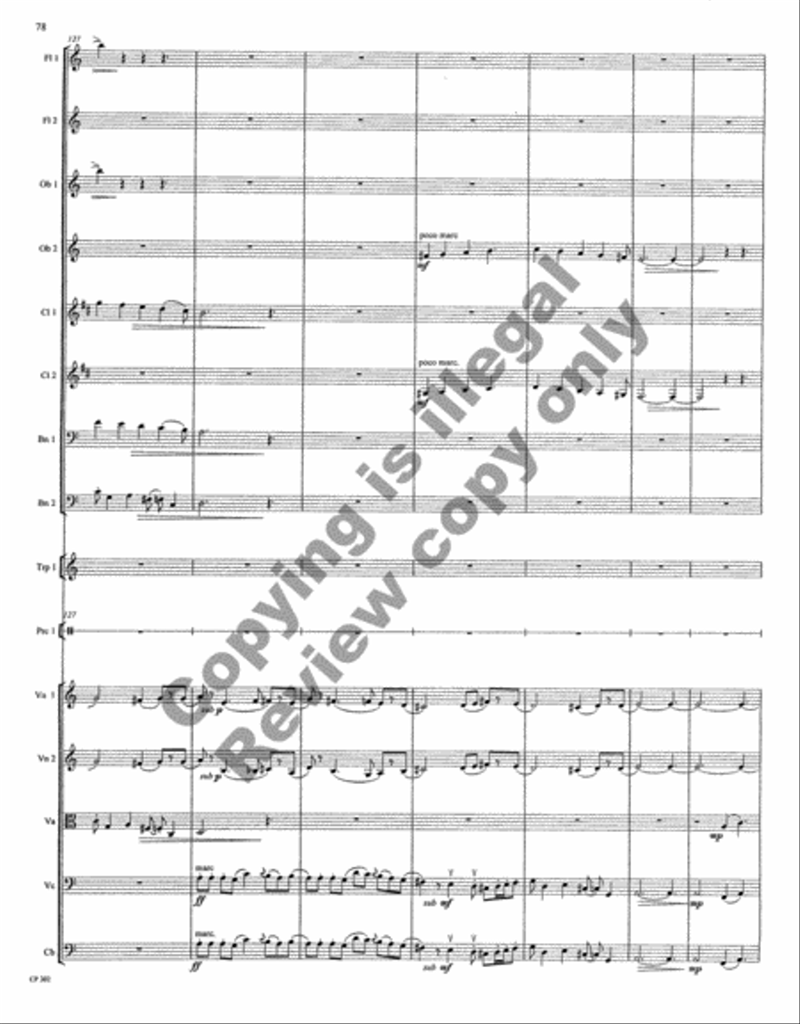 Symphony No. 1 Symphony No. 1 Full Orchestra scores gallery preview page 182