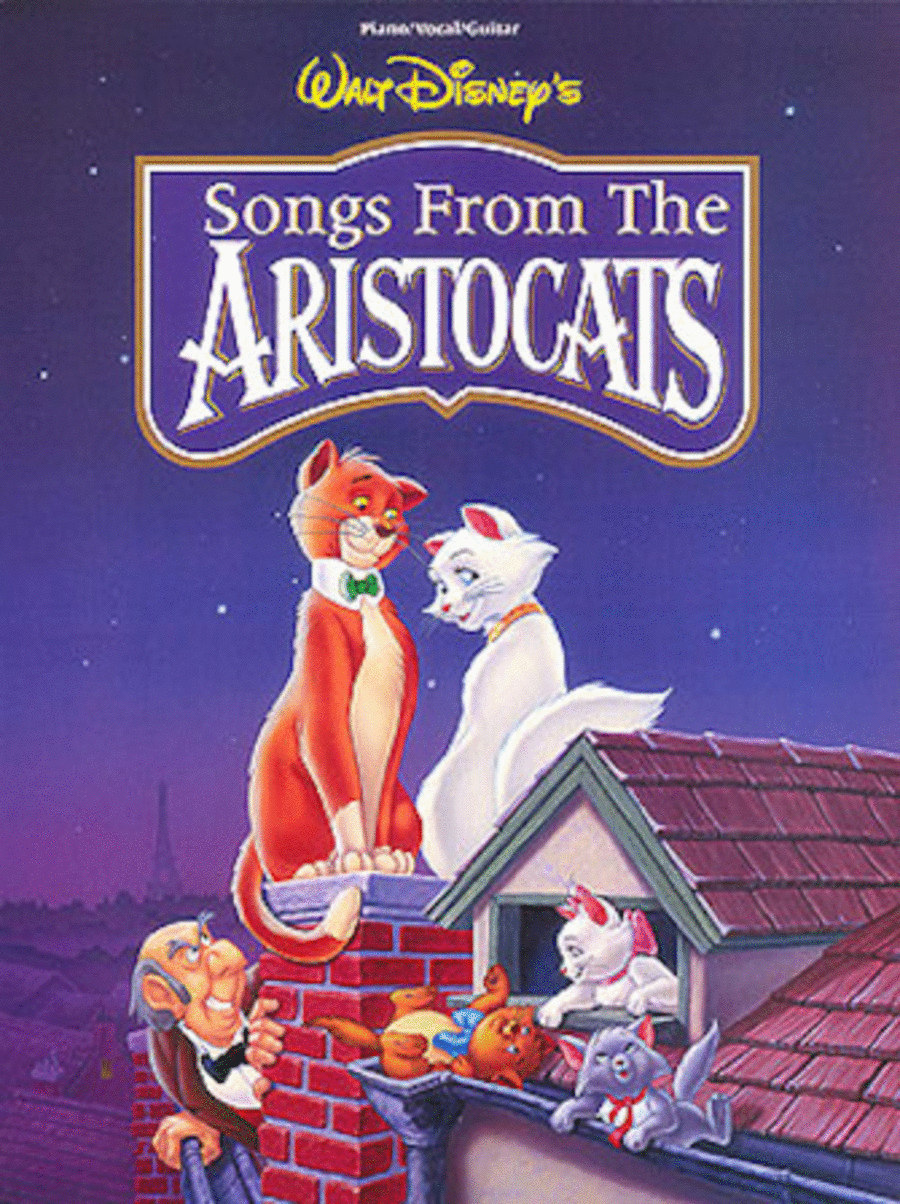 The Aristocats Piano, Vocal, Guitar scores gallery preview page 1
