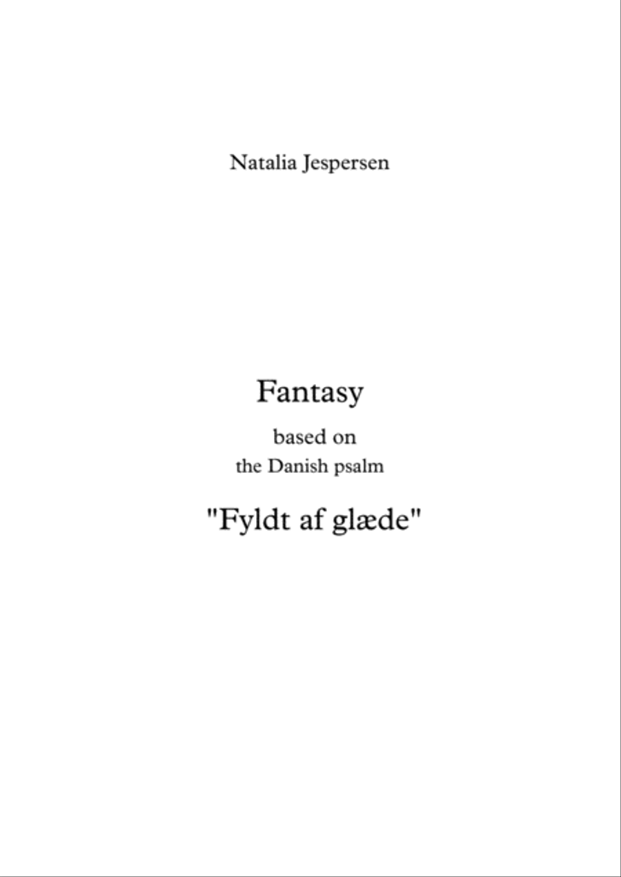 Fyldt af glæde (Fantasy)